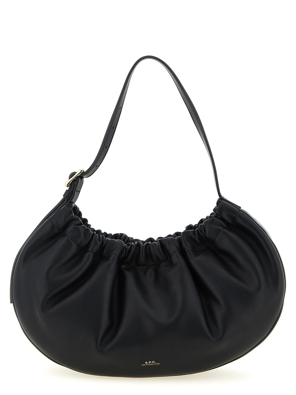 A.P.C Ninon Hoop Shoulder Bag Black
