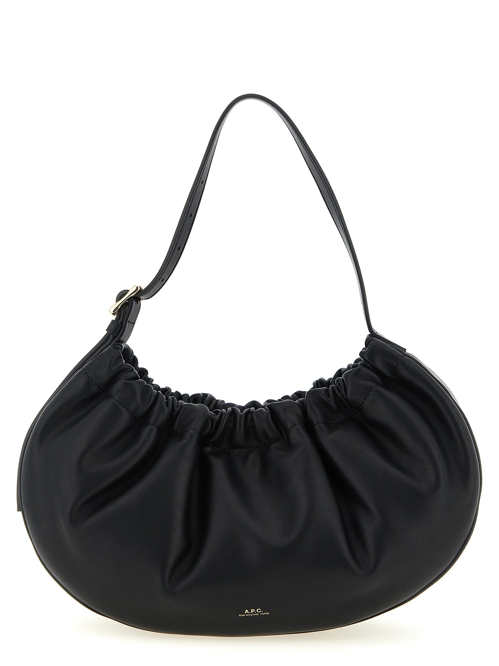 A.P.C Ninon Hoop Shoulder Bag Black