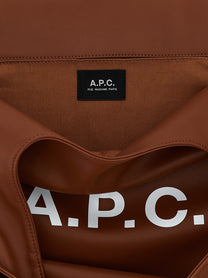 A.P.C Ninon Large Shopping Bag Brown