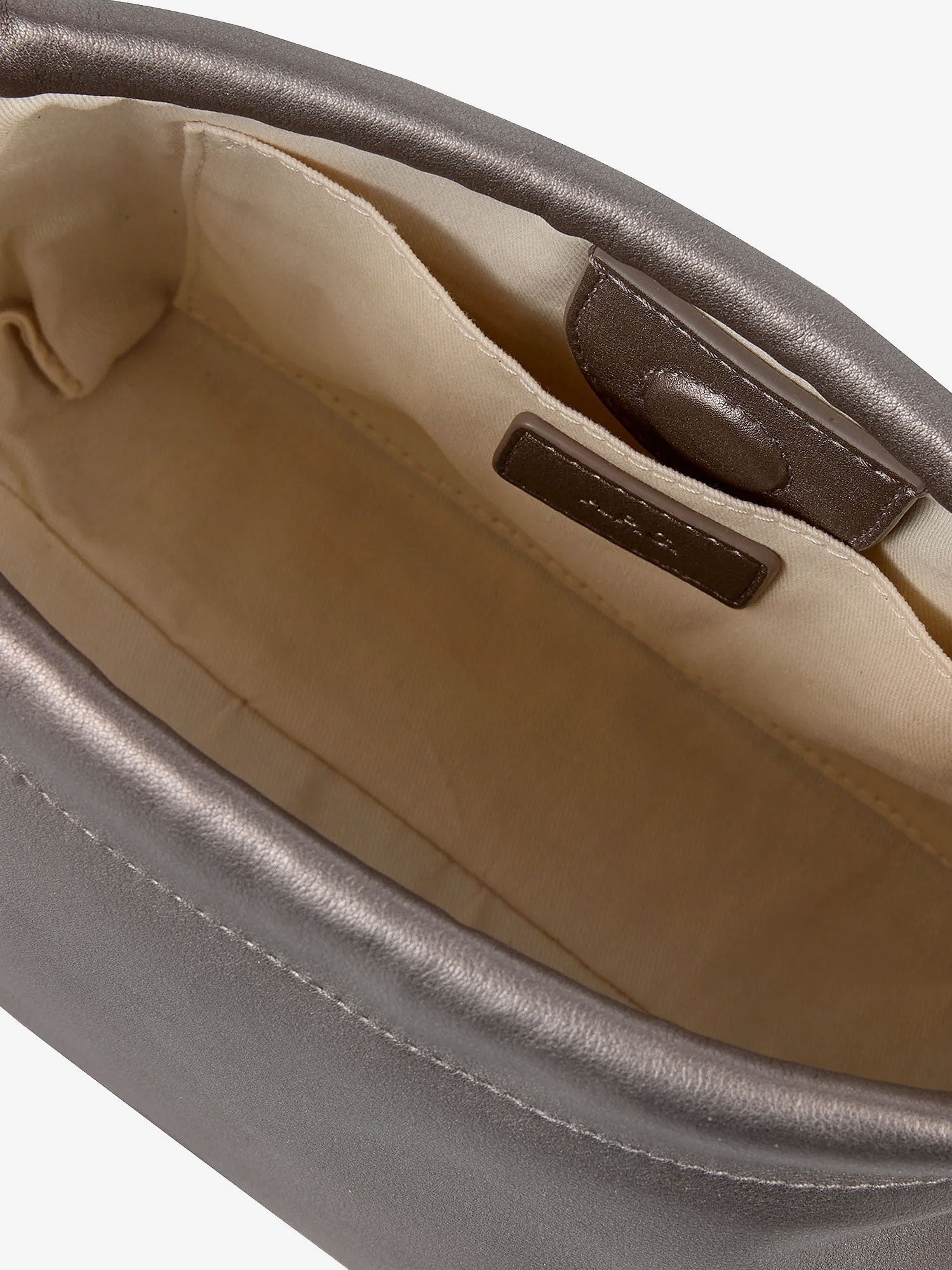 A.P.C Women's Ninon Synthetic Leather Crossbody Bag Silver