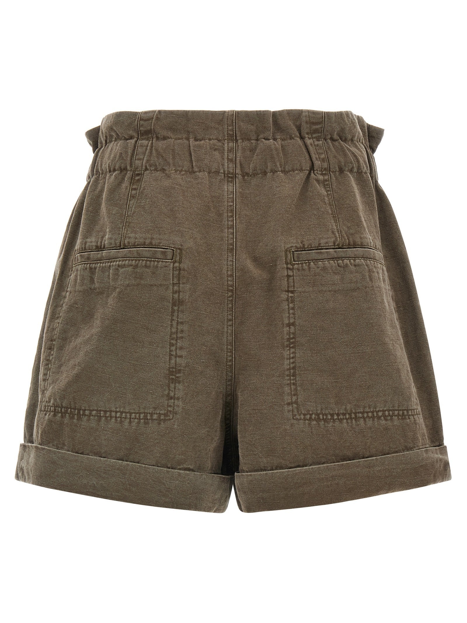 Isabel Marant Étoile Nirma Bermuda Shorts Brown