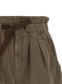 Isabel Marant Étoile Nirma Bermuda Shorts Brown