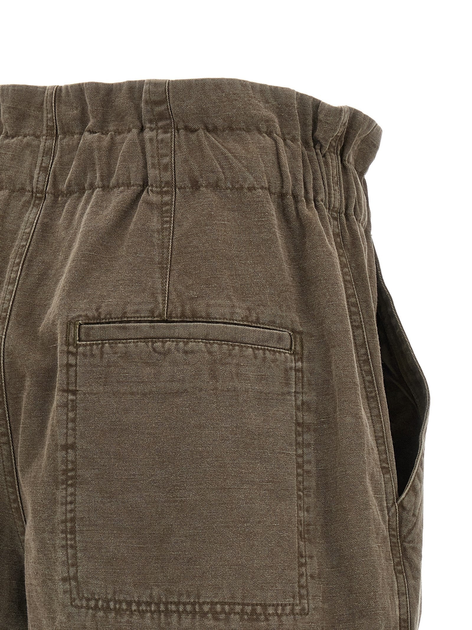 Isabel Marant Étoile Nirma Bermuda Shorts Brown
