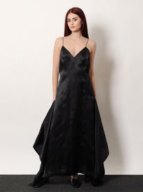 R2W Women's Nith Organza Dress Black