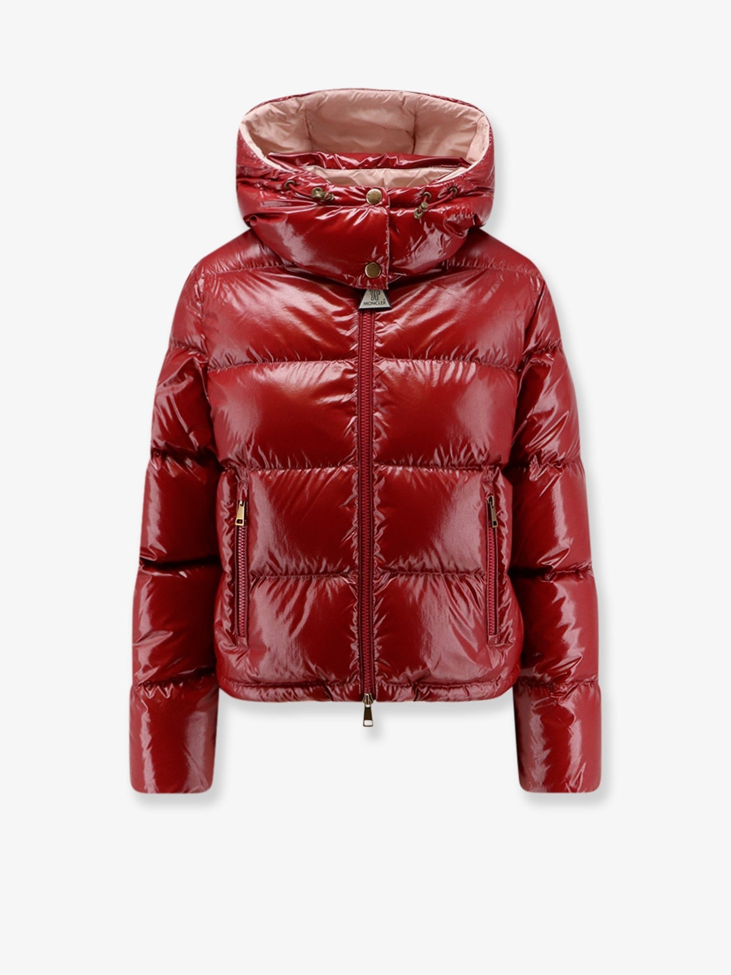 Moncler Women's Niveole Nylon Jacket Red