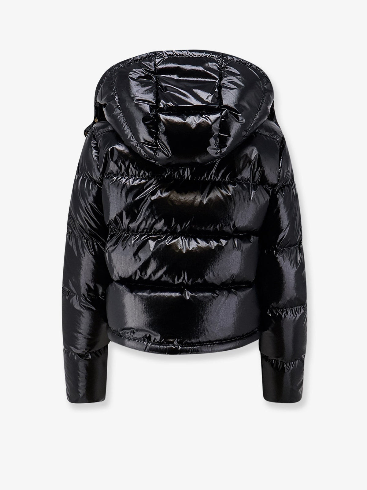 Moncler Women's Niveole Nylon Jacket Black, view 4
