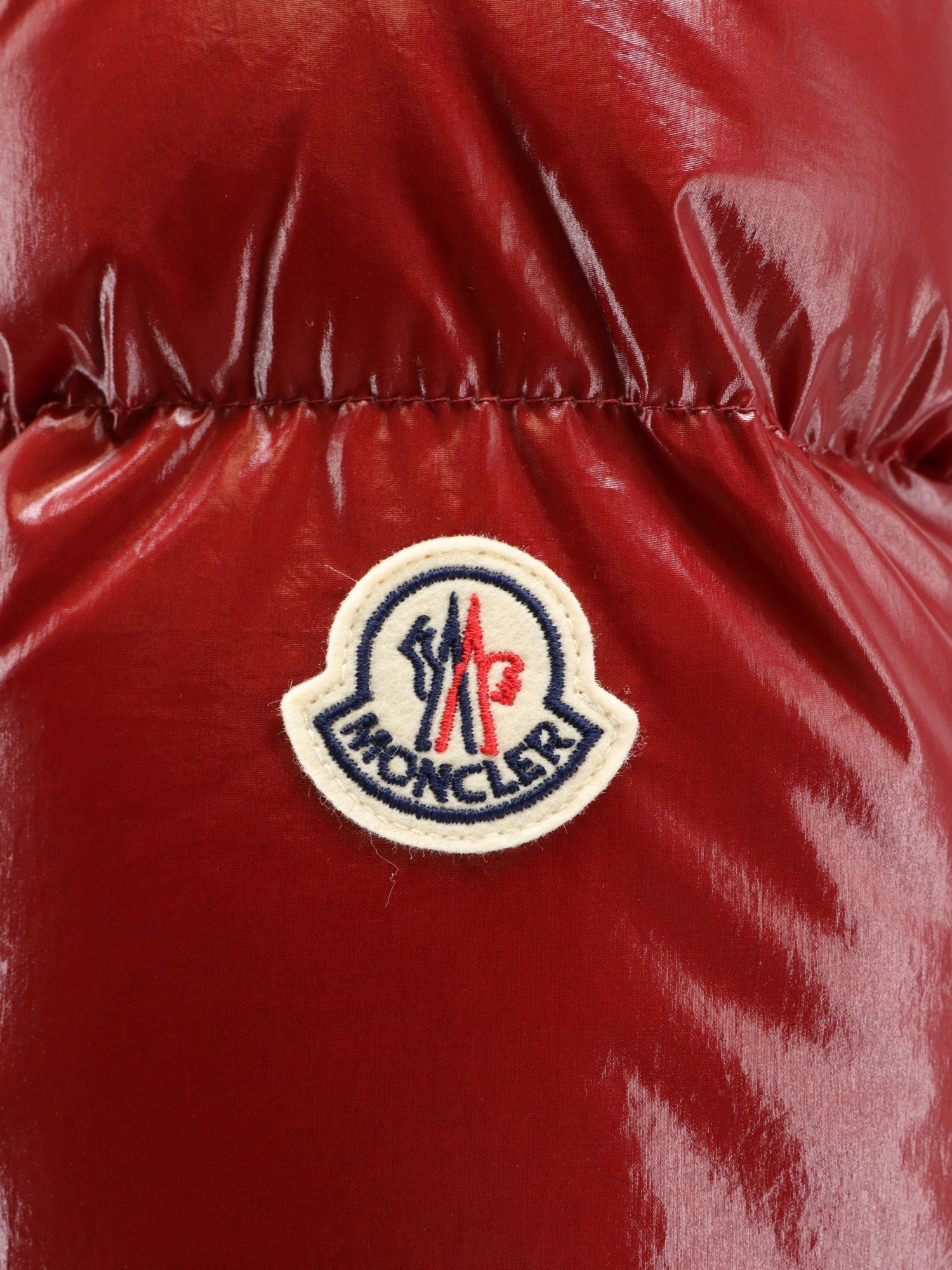 Moncler Women's Niveole Nylon Jacket Red
