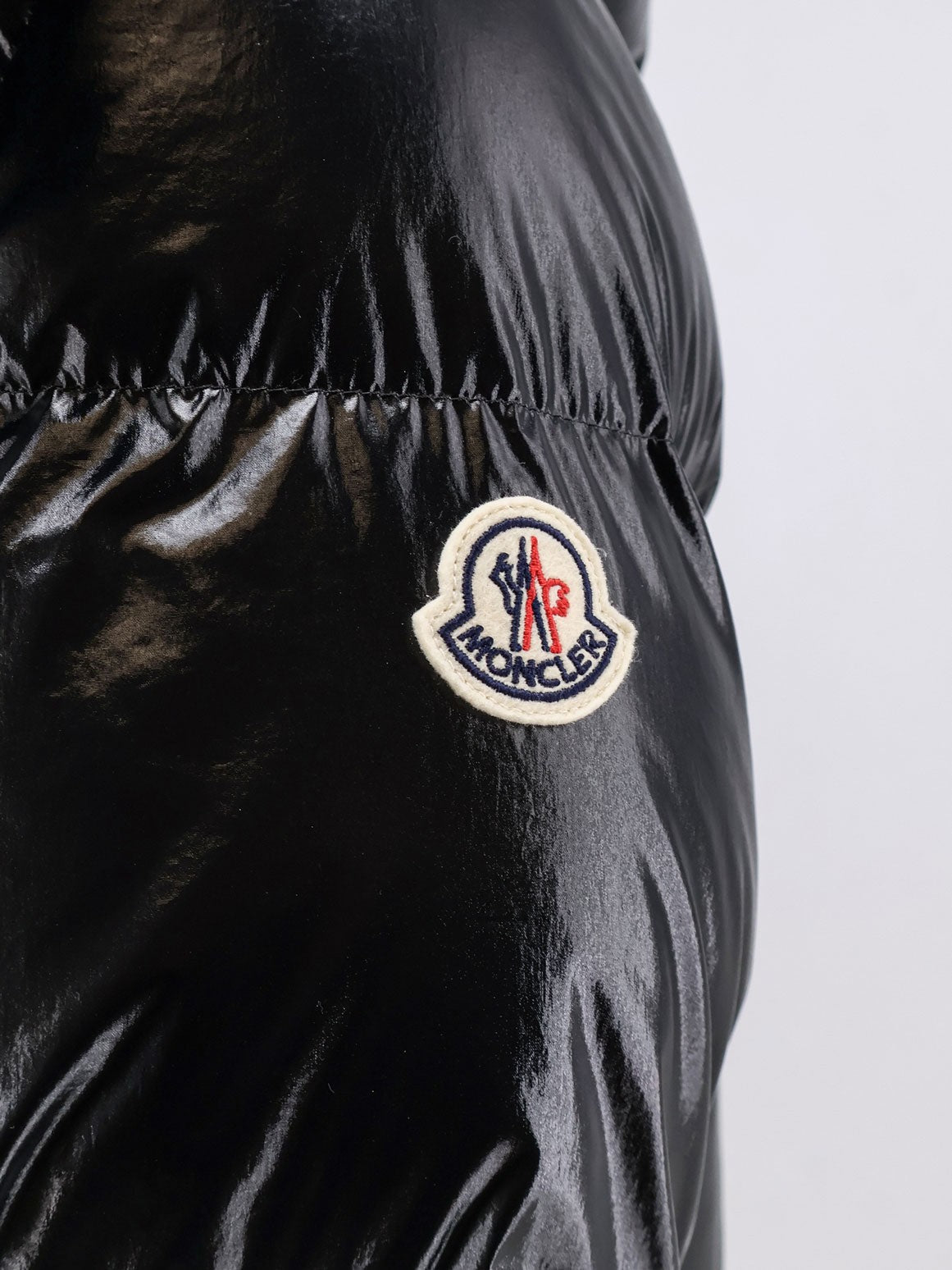 Moncler Women's Niveole Nylon Jacket Black, view 5
