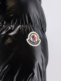 Moncler Women's Niveole Nylon Jacket Black, view 5