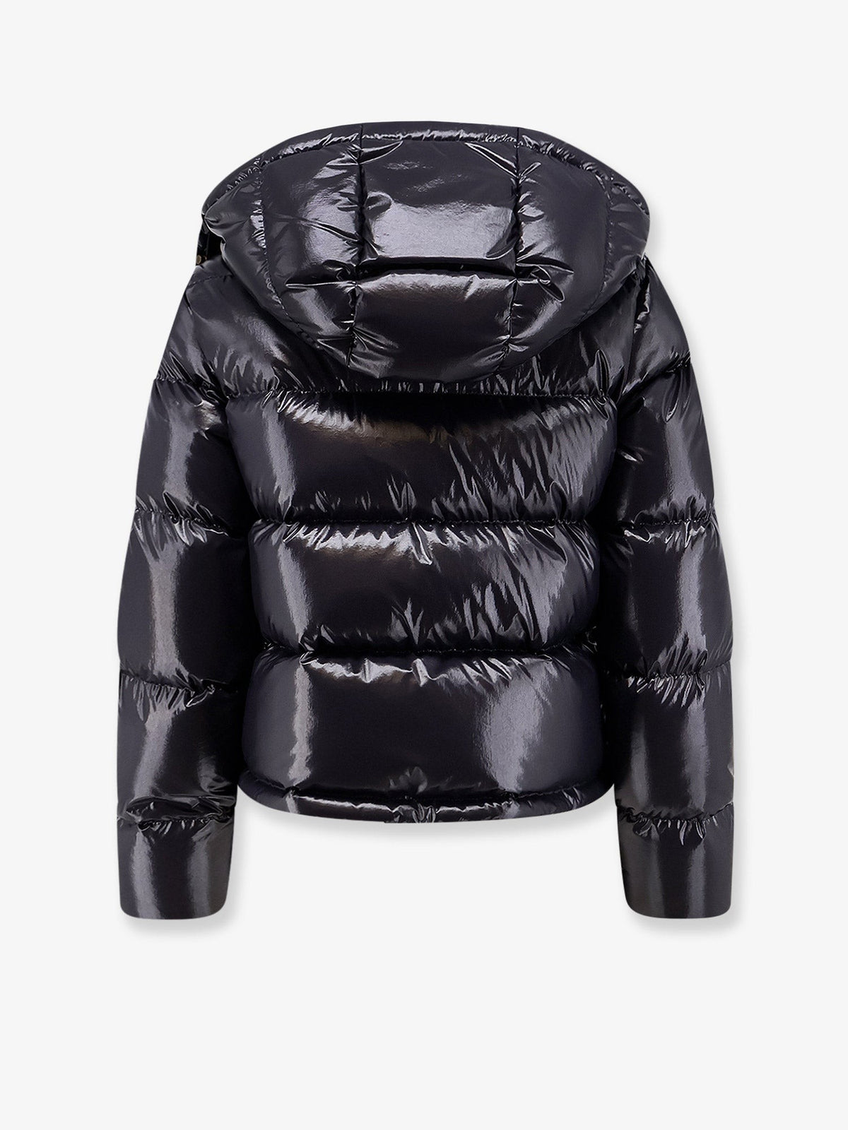 Moncler Women's Niveole Nylon Jacket Blue, view 2