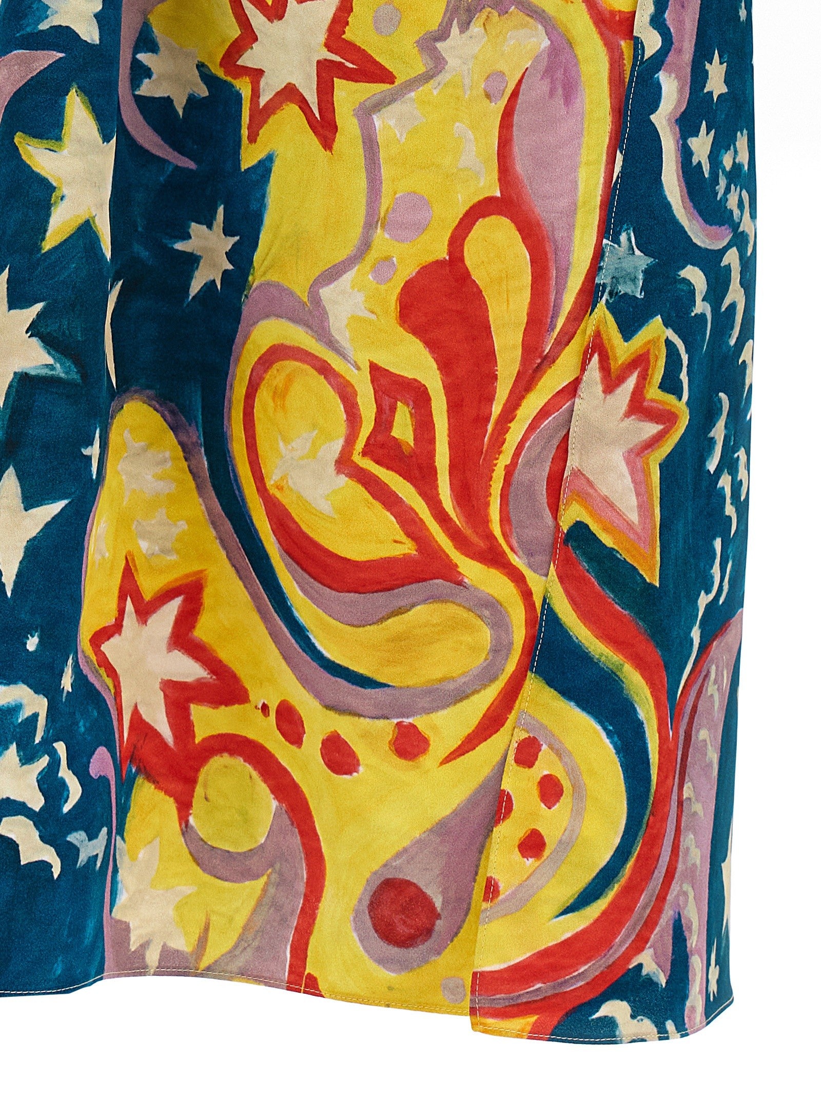 Marni No Vacancy Inn Capsule High Summer Long Dress Gold