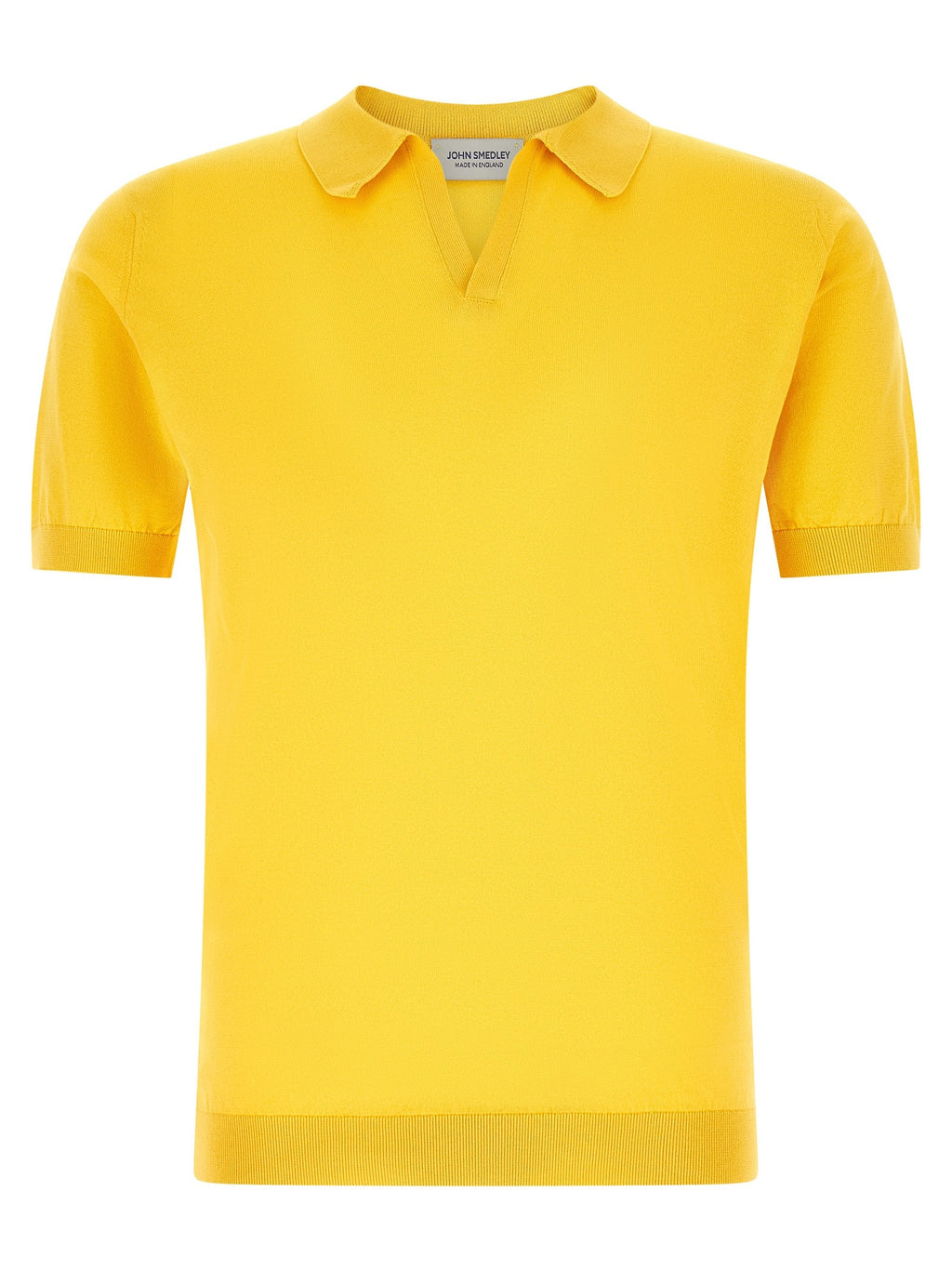 John Smedley Noah Polo Shirt Yellow