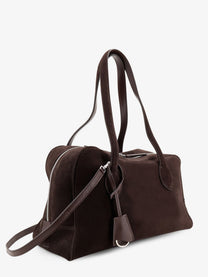 ATP Atelier Women's Noale Suede Handbag Brown