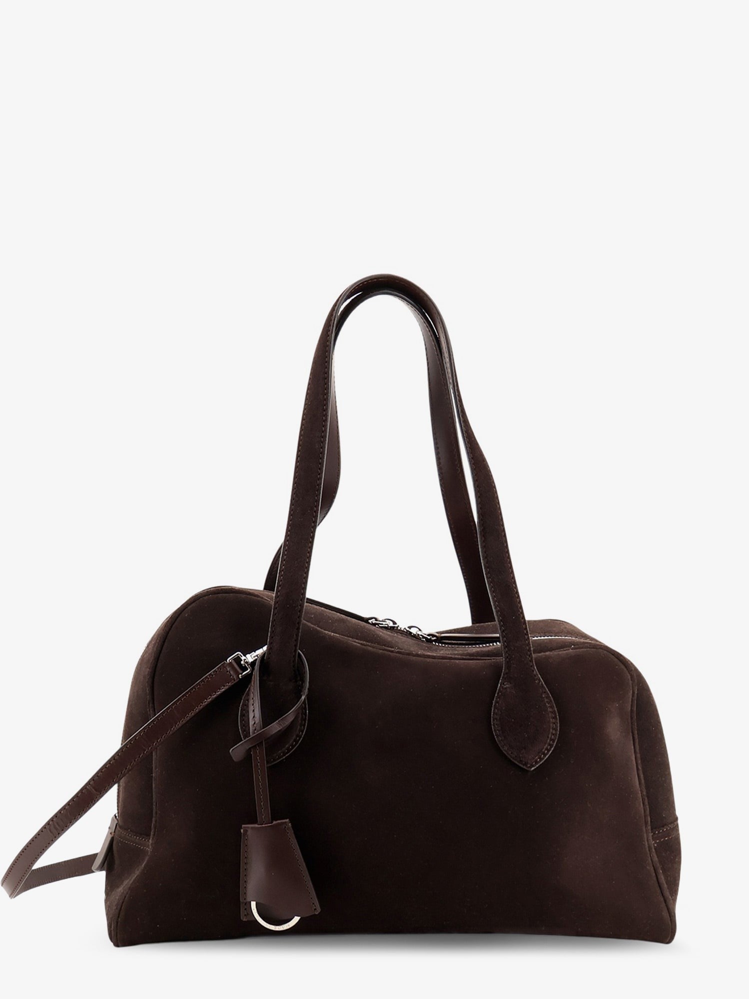 ATP Atelier Women's Noale Suede Handbag Brown