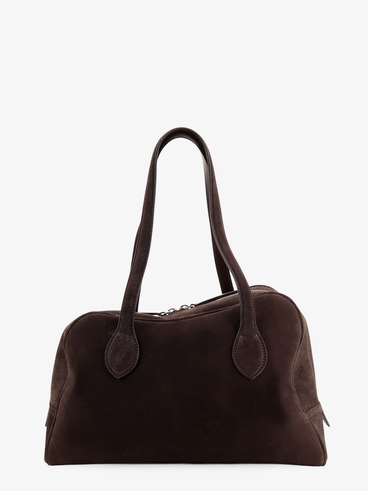 ATP Atelier Women's Noale Suede Handbag Brown