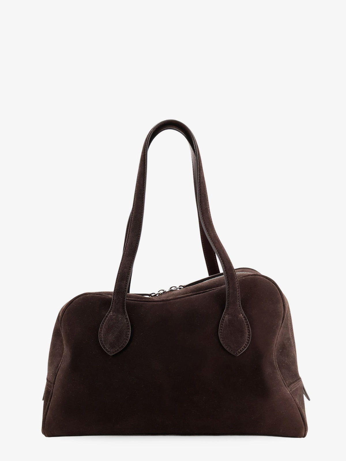 ATP Atelier Women's Noale Suede Handbag Brown, view 2