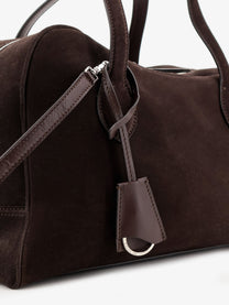 ATP Atelier Women's Noale Suede Handbag Brown