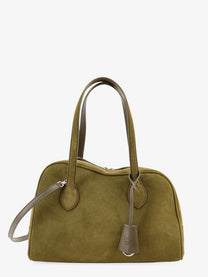 ATP Atelier Women's Noale Suede Shoulder Bag Muschio