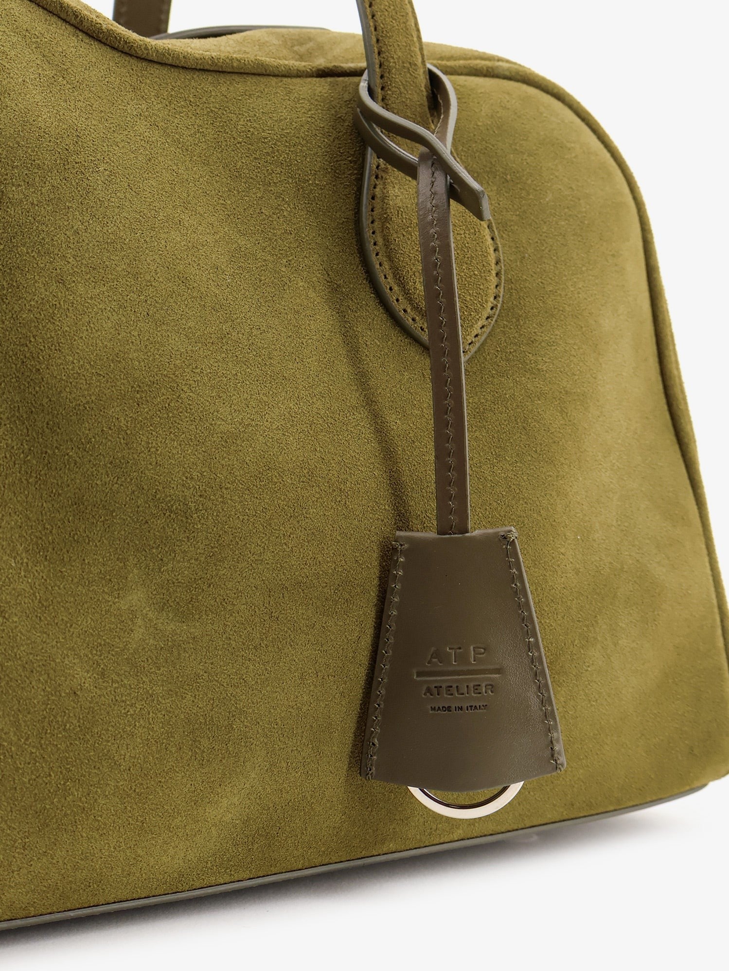 ATP Atelier Women's Noale Suede Shoulder Bag Muschio
