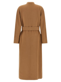 Max Mara Studio Nodo Reversible Coat Beige