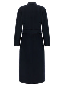Max Mara Studio Nodo Reversible Coat Gold