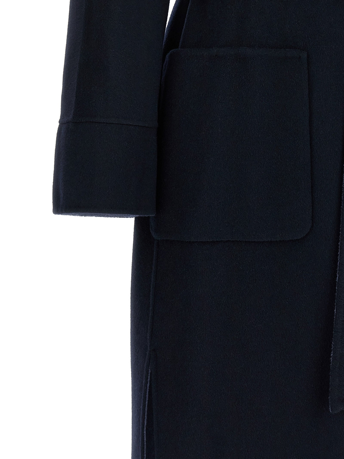Max Mara Studio Nodo Reversible Coat Gold