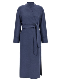Max Mara Studio Nodo Reversible Coat Gold