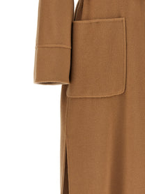 Max Mara Studio Nodo Reversible Coat Beige