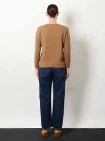 The Row Women's Noler Cashmere Sweater Beige