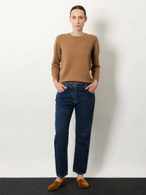 The Row Women's Noler Cashmere Sweater Beige