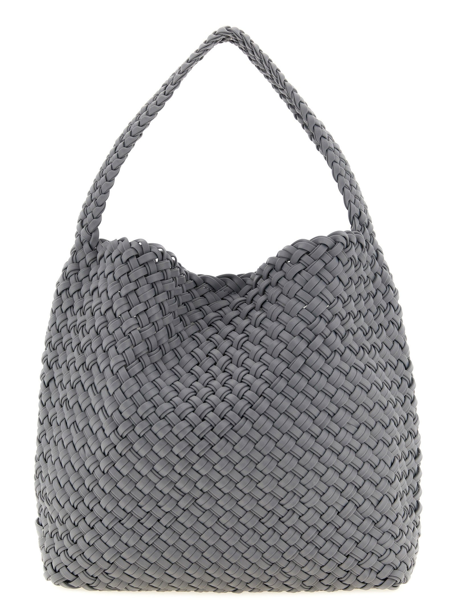 NAGHEDI Nomad Medium Shoulder Bag Grey