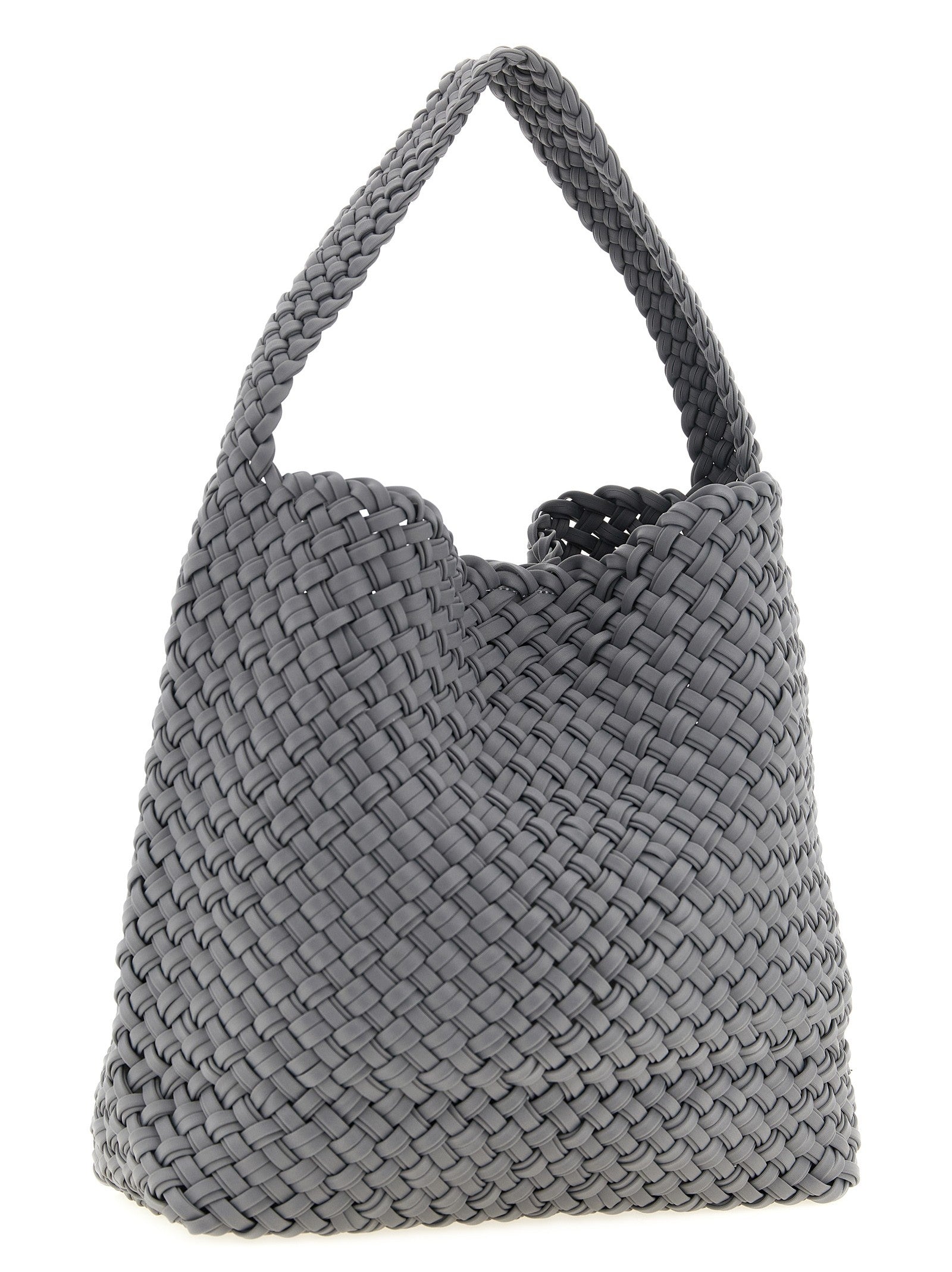 NAGHEDI Nomad Medium Shoulder Bag Grey