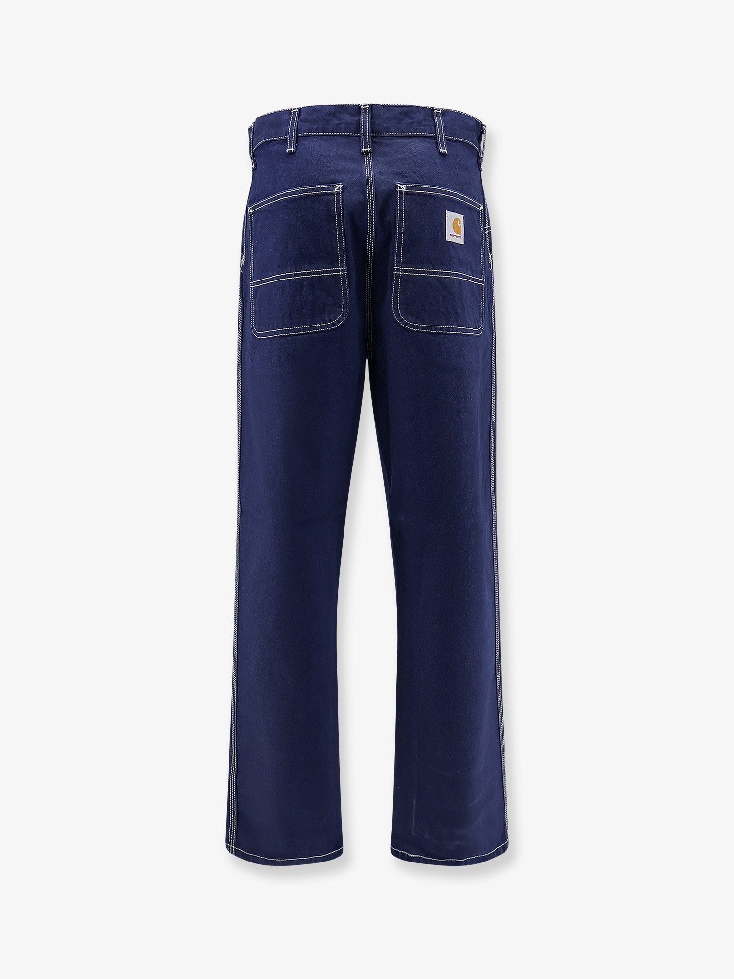 Carhartt Wip Men's Norco Relaxed Straight Fit Trousers Blue