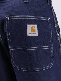 Carhartt Wip Men's Norco Relaxed Straight Fit Trousers Blue