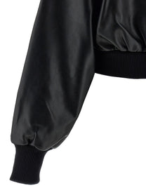 NORMA KAMALI - NORMA KAMALI - High neck bomber jacket - Women’s Outerwear