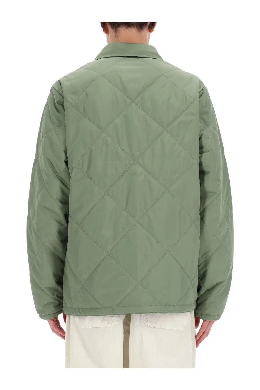 The North Face Men's Afterburner Flannel Jacket Green, view 3