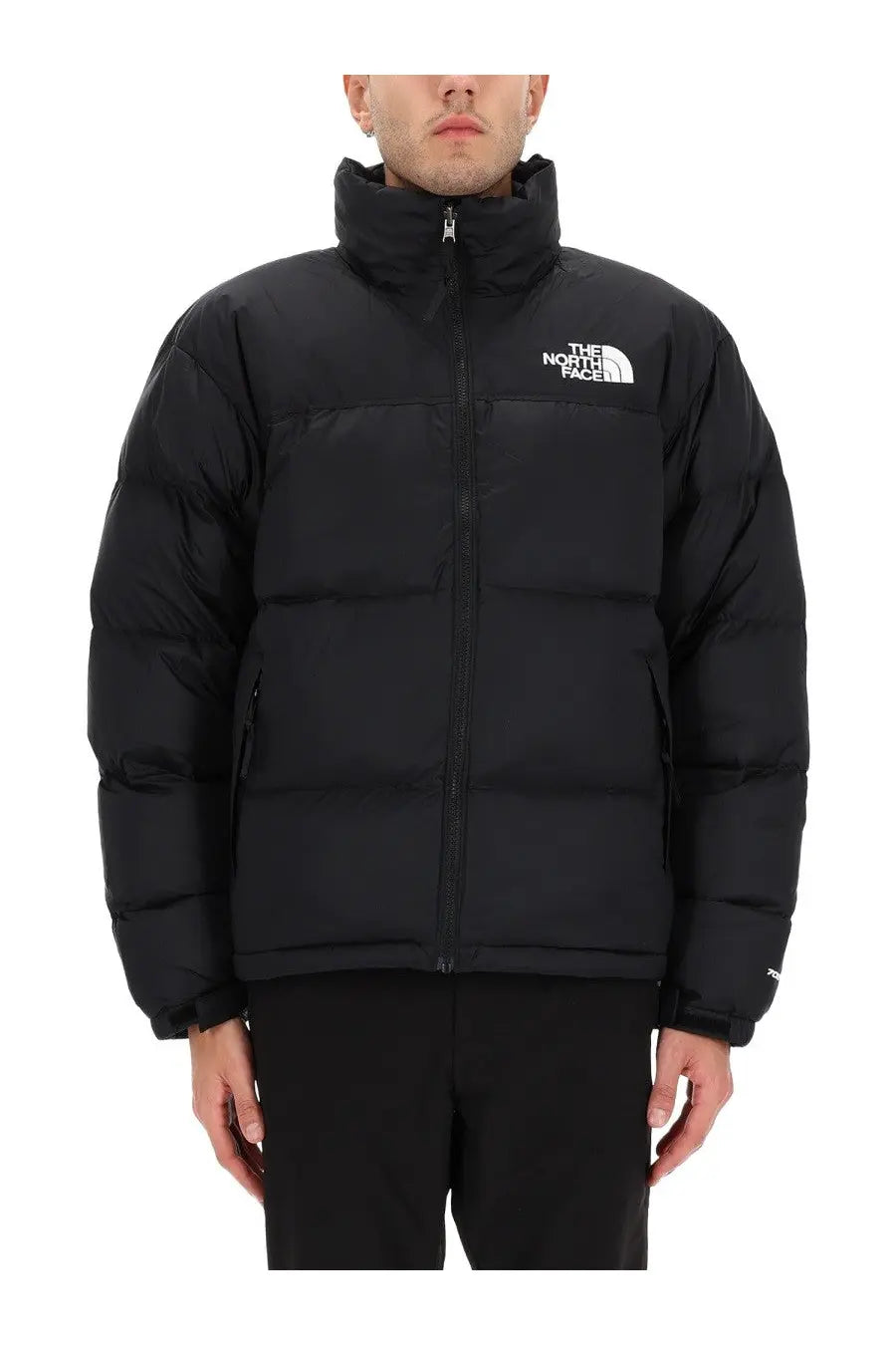 The North Face Men's Retro Nuptse Jacket Black, view 2
