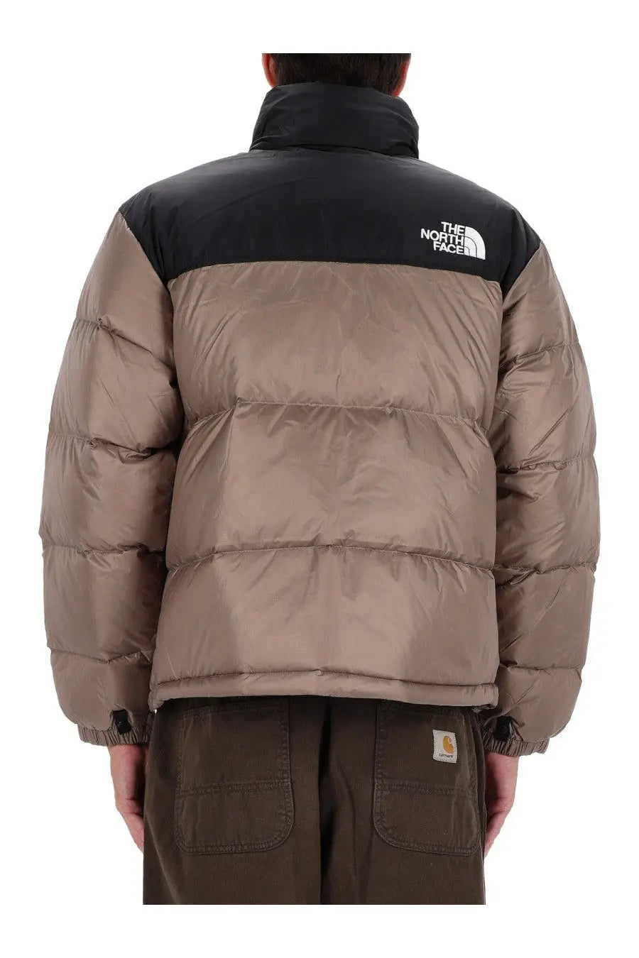 The North Face Men's Retro Nuptse Jacket Brown, view 3