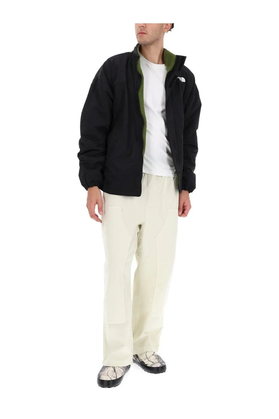 The North Face Men's Yumiori Fleece Jacket Green, view 2