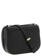 Ferragamo North South Double Gancini Crossbody Bag Black, view 2