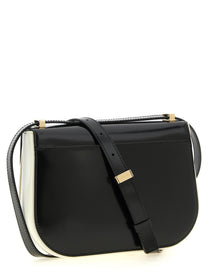 Ferragamo North South Double Gancini (xs) Crossbody Bag White