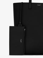 Saint Laurent Men's Bold Shopping Bag Black, view 5