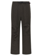 Gramicci Northside Plaid Pants Brown