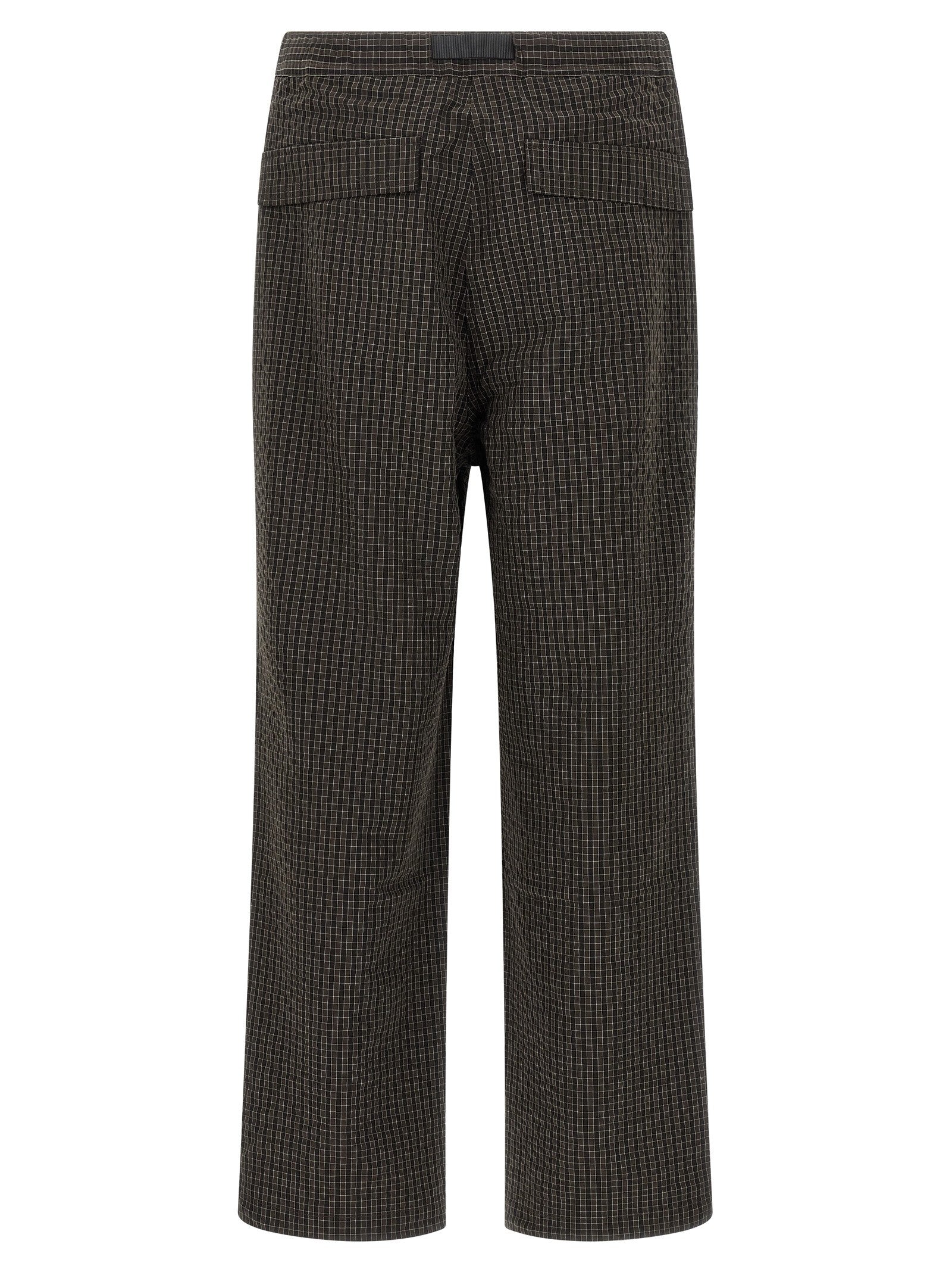 Gramicci Northside Plaid Pants Brown