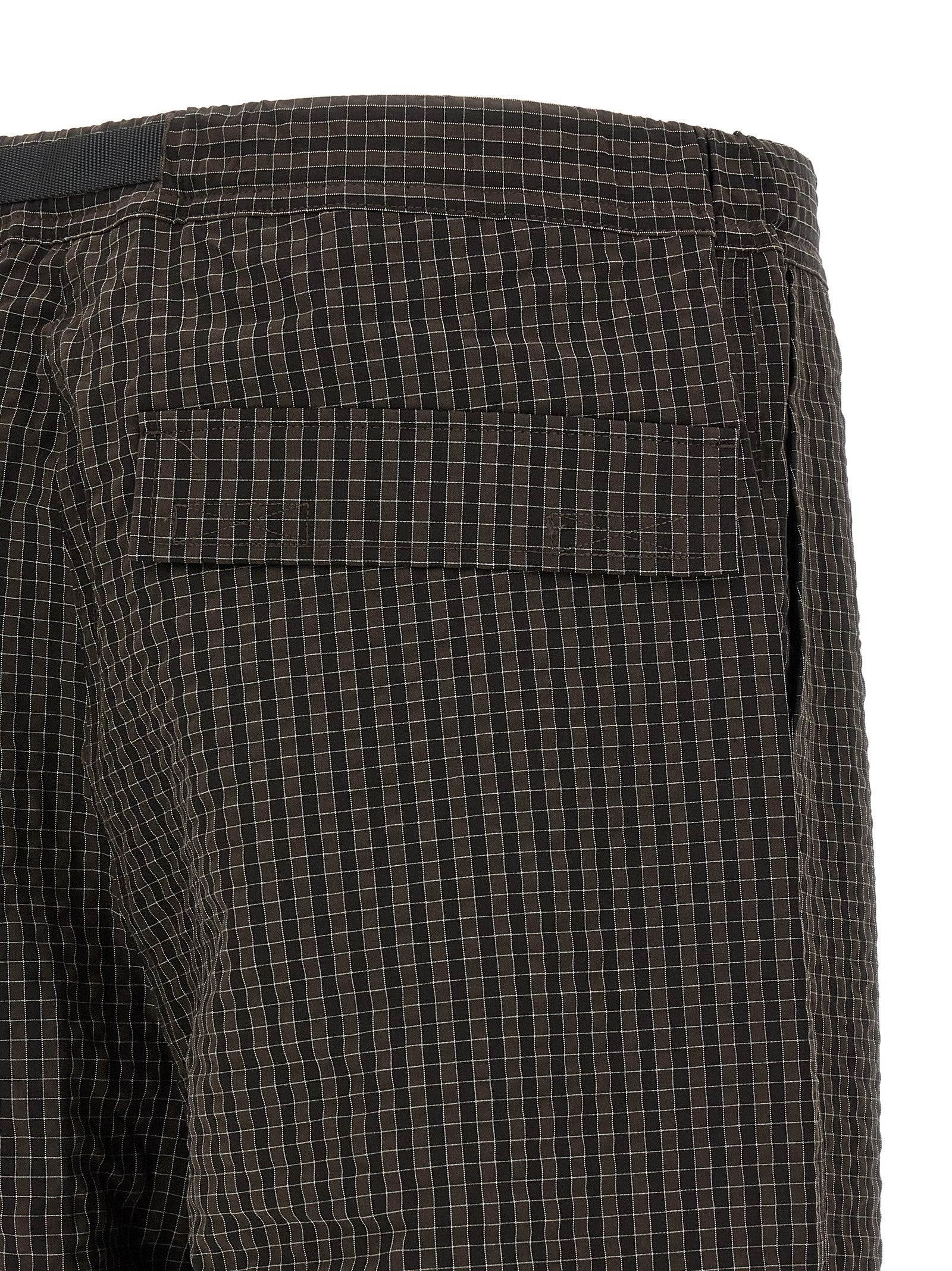 Gramicci Northside Plaid Pants Brown