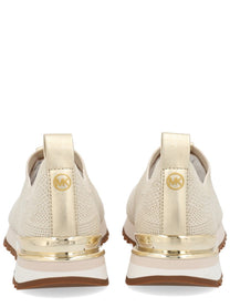 Michael Kors Women's Nova Slip on Sneaker Beige