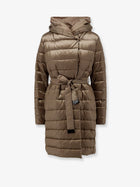 Max Mara The Cube Women's Novef Reversible Water Repellent Satin Down Jacket Beige