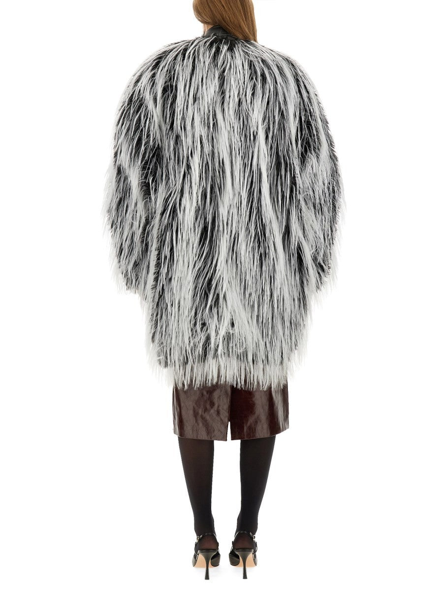 Sportmax Women's Ecofur Jacket Multicolor, view 3