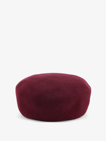The Frankie Shop Women's Noxley Pillbox Wool Beret Hat Red