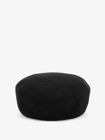 The Frankie Shop Women's Noxley Pillbox Wool Beret Black